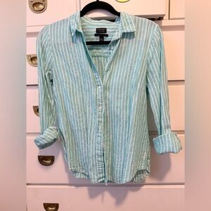 J. Crew Baird McNutt Irish Linen Shirt